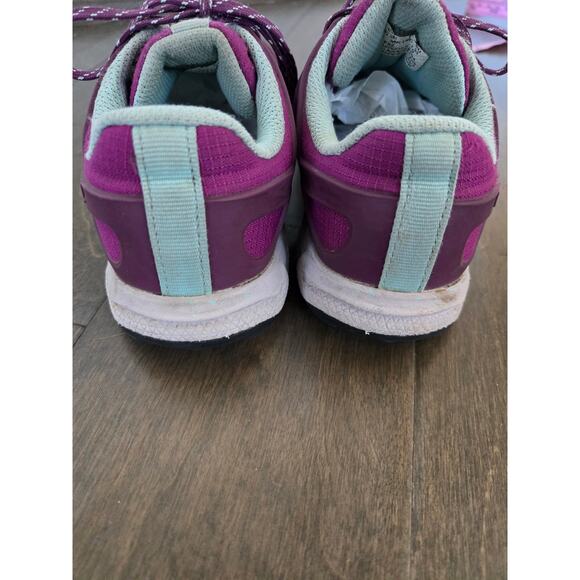 Merrell Altalight Low Hiking Shoes Girls Size 1 Berry Purple Blue - Picture 4 of 7